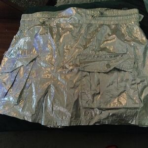 Fashion Nova Metallic Cargo Shorts